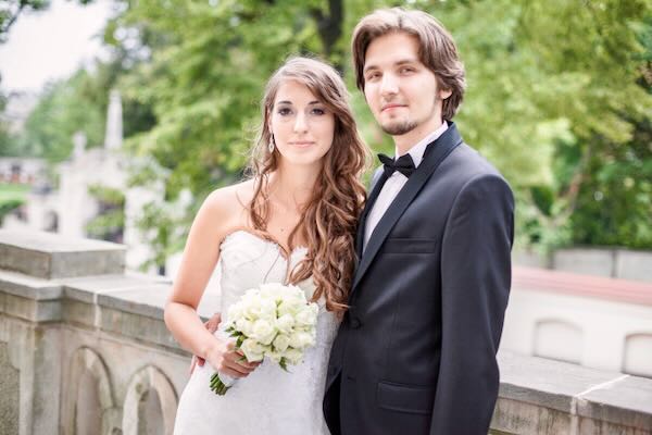Autentyczna pierwszy taniec na zamku