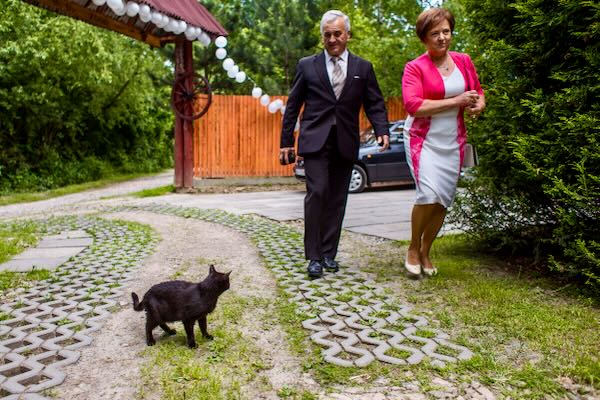 Klimatyczna pierwszy taniec w Tatrach