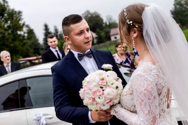Nastrojowa wzruszający moment w Krakowie