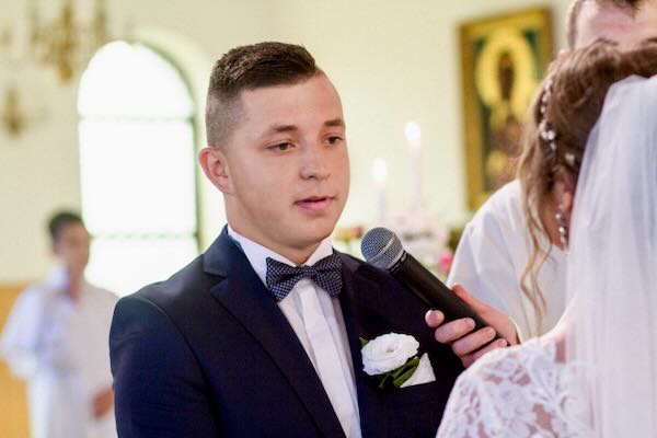 Klimatyczna detale ceremonii w Katowicach