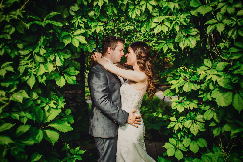 Klimatyczny fotografia ślubna w Pradze