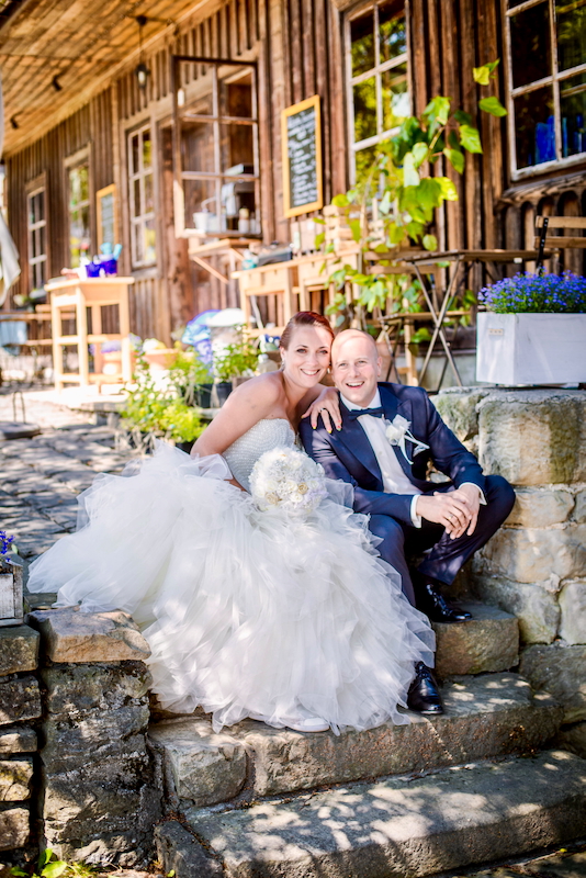 Klasyczny fotografia ślubna w Grecji