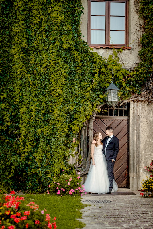 Egzotyczny fotografia ślubna w Alpach