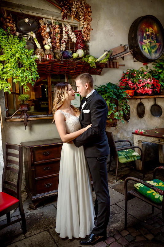 Romantyczny fotografia ślubna w Lizbonie
