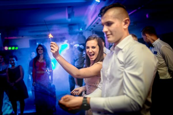 Artystyczne piękne kadry z wesela na Śląsku